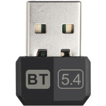 Bluetooth 5.4 USB Adapter for PC, Wireless Dongle for Desktop and Laptop, Stable Audio and Data Connection
