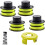 4 Pack Replacement Spool for Grass Trimmer, Compatible with Ryobi RLT3025F/S and RLT3525S, Durable Nylon Line 1