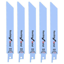 5-Piece Wood Cutting Blade Set, Metal Reciprocating Saw Blade Kit, Jigsaw Blade Set for Wood S922EF,High Carbon Steel