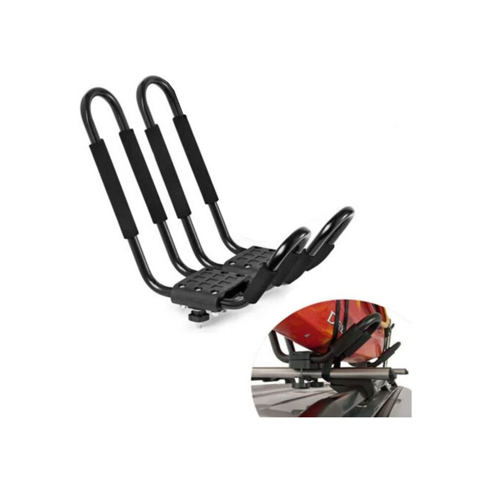 Universal Kayak And Surfboard Roof Rack Carrier For Car Roof Bars, Crossbar Mounted, 1 Pair 8023556362103