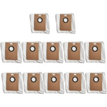 12 Pack Dust Bags for Robot Vacuum Cleaner, Compatible with RV30 Max Plus and RV20 Max Plus, Replacement Vacuum Accessor