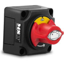12-48V accu-isolator - Accu-uitschakelaar - Scheidingsschakelaar voor boot, auto, klein jacht, kamperen
