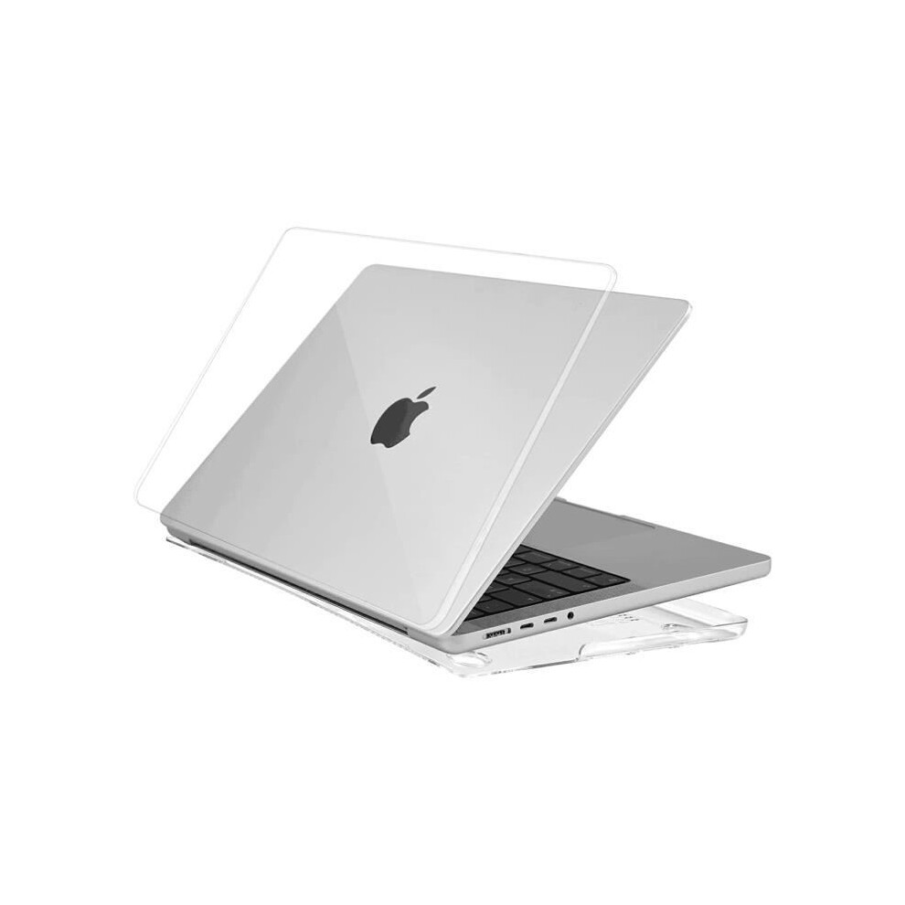 Hard Shell Case Compatible With Macbook Pro 2021 A2442 14 Inch Transparent Plastic Cover 7845409369906