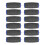 12 Pack Extra Coarse Pedi Roller Refills, Replacement Heads Compatible with Pedi Refi QAQ 1