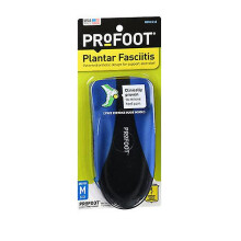 Semelles orthopédiques ProFoot pour fasciite plantaire chez l'homme, 1 paire (paquet de 1)