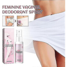 Pflanzliches Intim-Deospray für Frauen, praktisches Pflege- und Feuchtigkeitsspray für den Intimbereich zur Reinigung des Intimbereichs