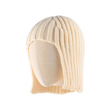 Chapeau en tricot pour femmes, couvre-chef, conception-Beige