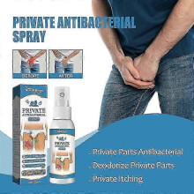 Antibakteriell spray för privata områden och balanitsalva, delikat pastatextur, djupreparerande anti-klådakräm för utvärtes bruk