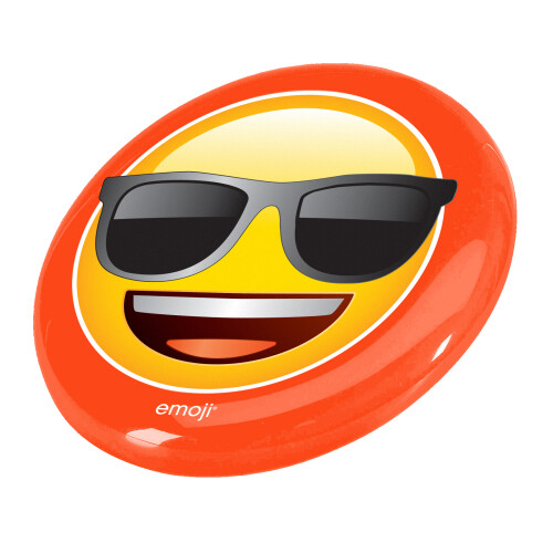 Emoji Emoji Sunglasses Face Frisbee 1