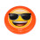 Emoji Emoji Sunglasses Face Frisbee 1
