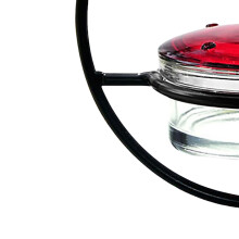 Red Bowl Garden Hummingbird Feeder