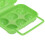 Portable ABS egg box with 6 compartments for outdoor and indoor egg storage 3