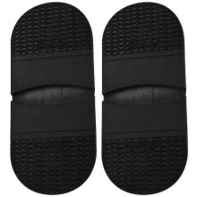 2 paires de semelles antidérapantes en caoutchouc pour talons, pour la réparation de chaussures, 6,5 mm