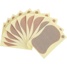 10 Stück Unisex-Achselpads zur Schweißabsorption, 9 x 6,5 cm, selbstklebende Anti-Schweiß-Einlagen
