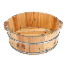 Wooden Foot Spa Tub for Home Pedicure & Reusable Soaking Care