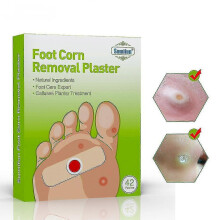 42 Pcs Corn Removers for Feet & Toes, Salicylic Acid Callus Pads, Heel Corn Remover Kit