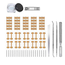 Professional Ingrown Toenail Corrector Set with Correction Strips, Removal Kit, High-Quality Toenail Tool Kit