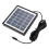 Solar-powered oxygenator - Unspecified - Aquarium air pump - 3600mAh - Waterproof - Blue 3