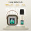 Karaoke microfoon - Mini draagbaar - Bluetooth 5.0 - 2 microfoons - Geluidseffecten - LED-verlichting 2