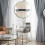 Magnetic curtain ties - Silver - 4 pieces - Creative design - Indoor use 5