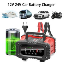Autobatterieladegerät – Intelligentes Automatikladegerät – 7 Ladestufen – Überladeschutz – Universell