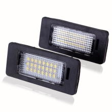 2 Stück LED-Kennzeichenleuchten, fehlerfrei, SMD3528-Lampe für BMW E82 / E88 / E90 / E92 / E93 / E39 / E60 / E70