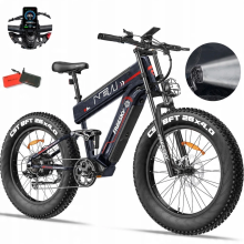 NEW Freesky M520 Electric Bicycle 48V 41Ah 26*4.0 inch Fat Tire Mountain E-Bike