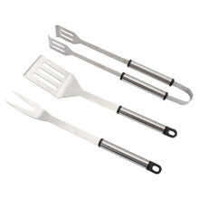 Ensemble d'accessoires pour barbecue - Master Grill&Party - MG115 - Acier inoxydable - 3 ustensiles - 36 cm