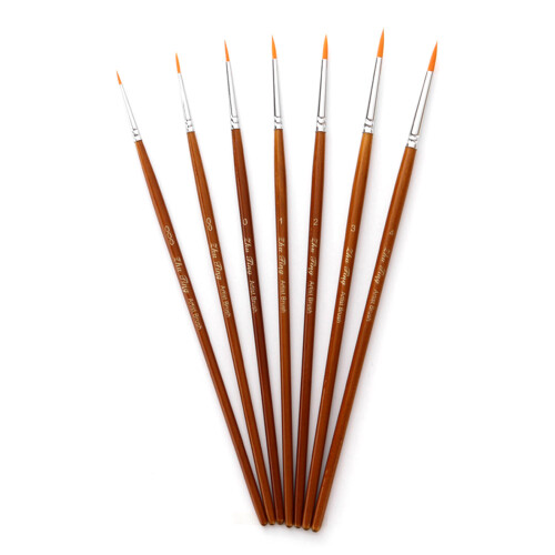 Acrylic Paint Brush Set 7pcs