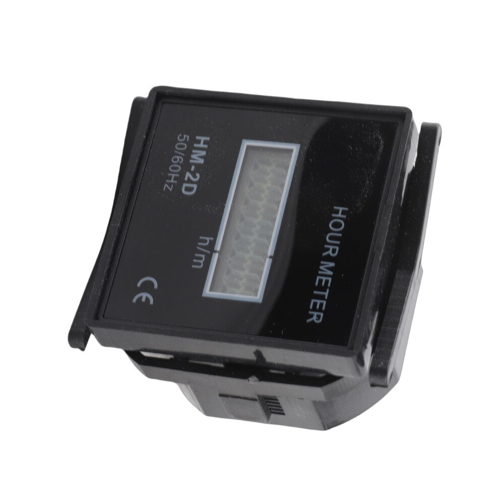 AC100-240V LCD Hour Meter Gauge Counter