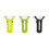 Chef'n Peeler - 27406 - Lot de 3 éplucheurs en polypropylène 1