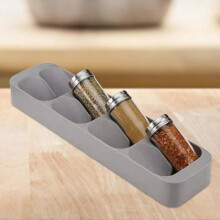 Boîte de rangement pour pots et flacons à épices Spice Ball à 8 compartiments, tiroir ou armoire, organisateur/support de cuisine