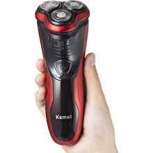 Waterdichte elektrische scheerapparaat/baardtrimmer voor mannen met 3D-scheerkoppen, geschikt voor nat en droog gebruik.