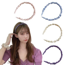 Kentop 4-delige set brede stoffen haarbanden, haaraccessoires voor dames en meisjes, stijl 5