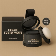 Donkergrijze Ombre Poeder / Donkergrijze Uitgroei Concealer, Voorhoofdlijn, Wenkbrauw Contour Make-up