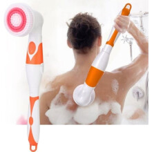 4-in-1 elektrische badborstel - Oranje - Lichaamsreiniging - Scrubfunctie - Automatische massage