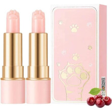 Lippo Thermochromische Lippenbalsem - Kleurveranderende Lippenbalsem, Lippenbalsem in de vorm van een kattenpootje, Mini Lippenbalsem