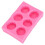 Kaarsenvorm - ZERONE - Macaron - Siliconen - Antiaanbaklaag - Roze 3