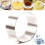 Adjustable Stainless Steel Round Cake Mold Pastry Circle Mousse Frame 3