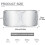 Foldable Car Windshield Sunshade, Reflective UV Protection, Sun Blocking Sunshade, 150x70cm 2