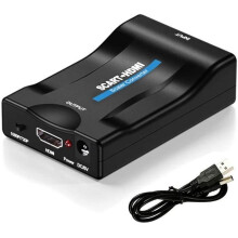 SCART naar HDMI-converter - GENERIC - Audio-videoadapter - Full HD 1080P - Zwart