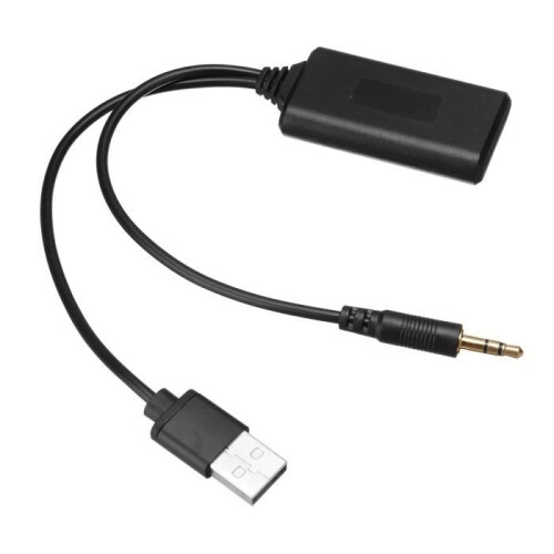 Wireless Bluetooth Car Module Music Adapter Auxiliary Receiver Aux Audio USB 3.5mm Plug For BMW E90 E91 E92 E93 2