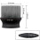 2pcs Automatic Interior Dust Brush, Car Cleaning Brushes, Soft Bristle Dusting Tool, Black 2