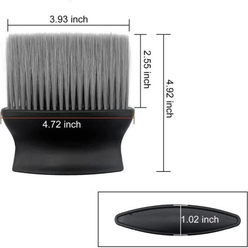 2pcs Automatic Interior Dust Brush, Car Cleaning Brushes, Soft Bristle Dusting Tool, Black 1