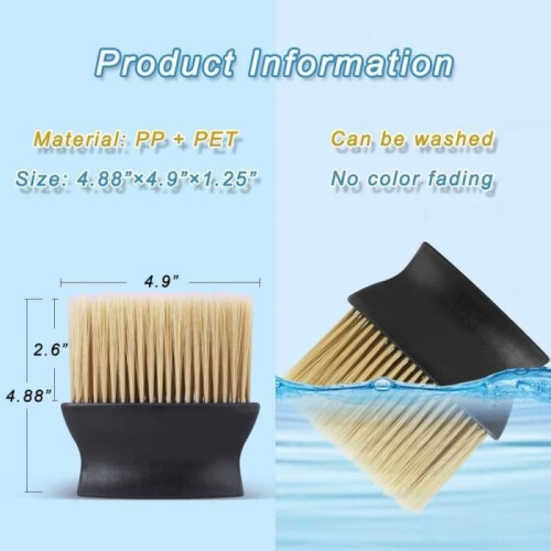Automatic interior dust brush, car cleaning brushes, soft bristle dusting tool for paintings, 2pcs 1
