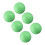 Luminous Golf Ball Set of 6 1