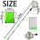 Telescopic Fruit Picker, 2M Removable Fruit Picker, Telescopic Fruit Picking Pole, Cherry Picker, Apple Picker 2