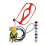 Bird Harness and Leash, Adjustable Harness Leash for Parrots - Pet Training Rope 2