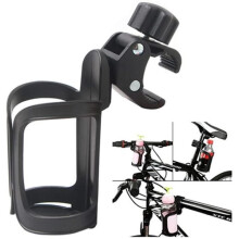 Bidonhouder voor op de fiets - Hoogwaardige schokbestendige houder - 360 graden draaibaar - Bidonhouder voor mountainbikes (243)