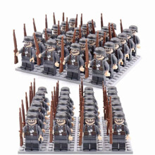 Military Mini Figures BaseSets Army guns Soldiers Weapons Toys